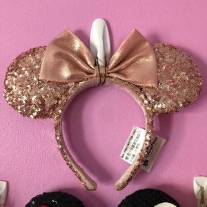 Rose Gold Minnie Ears